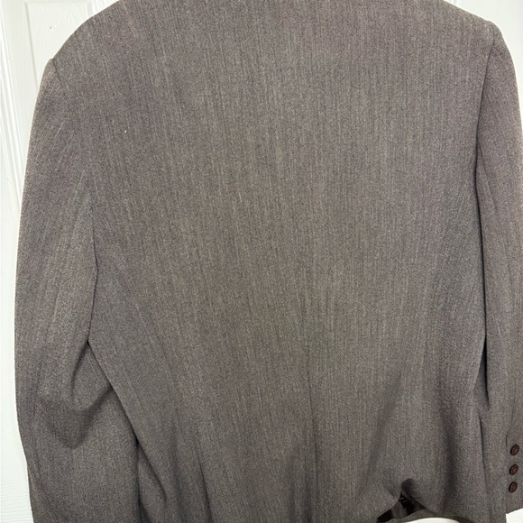 Kenneth Cole Reaction Taupe Blazer Women’s Size‎ 12 One-Button Workwear Jacket - Picture 2 of 5